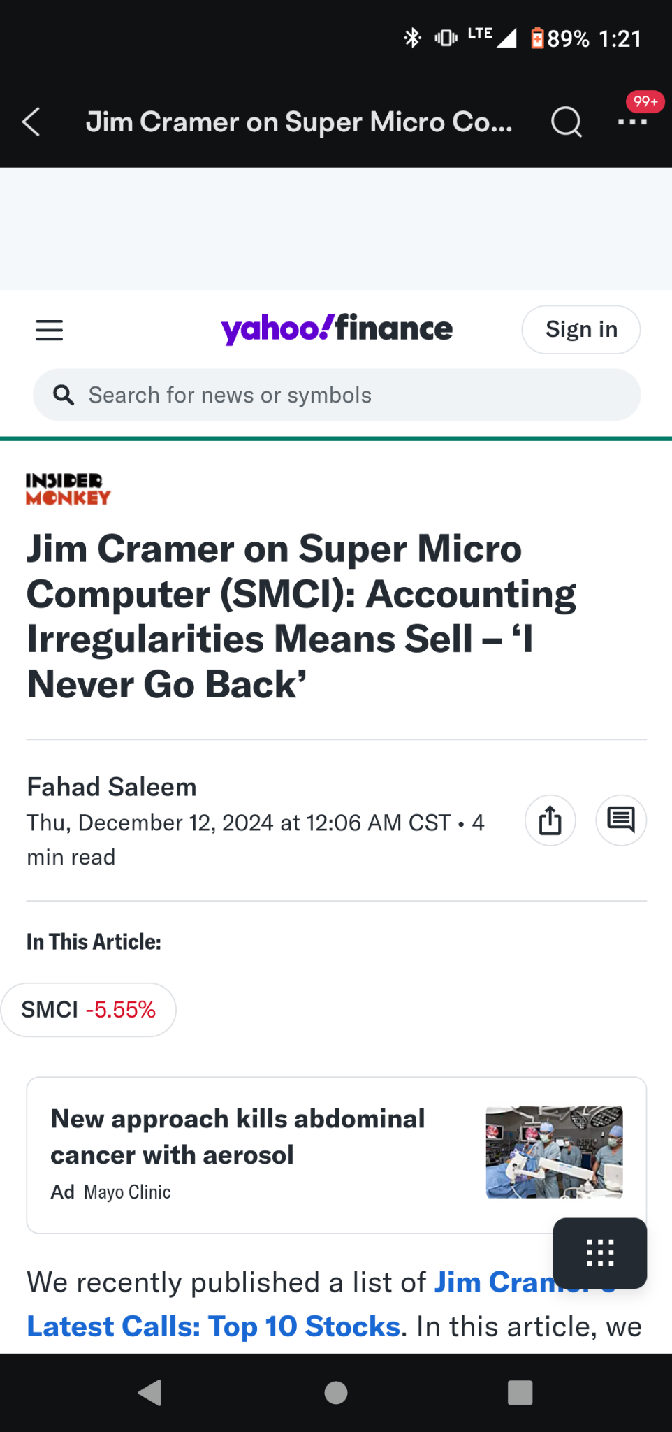 we're saved folks!!!! Cramer says sell we buy, he say buy we sell